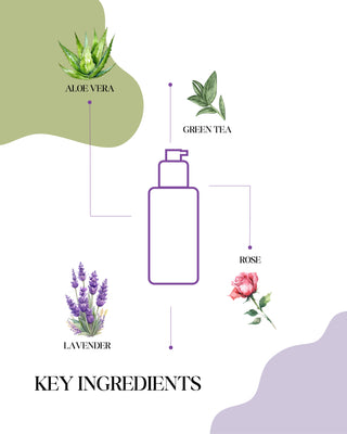 Lavender+Rose Floral Toner | Purifying & Softening