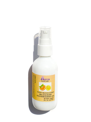 Sweet Orange+Lemon Magnesium Body Gel | Soothing & Relaxing