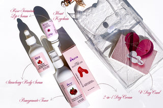 Love & Glow Collection: A Valentine’s Skincare Affair - Vegan & Organic Skincare ($170 Value)